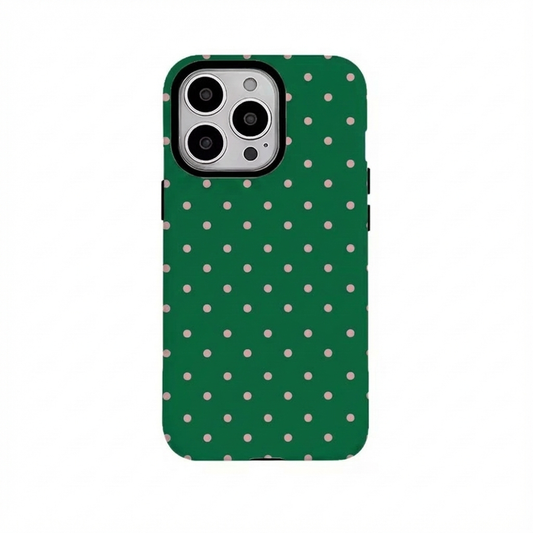 Polly dots green